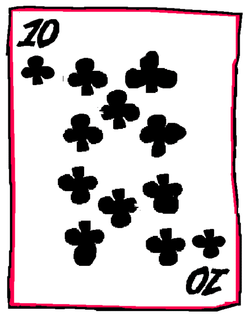 Floating card