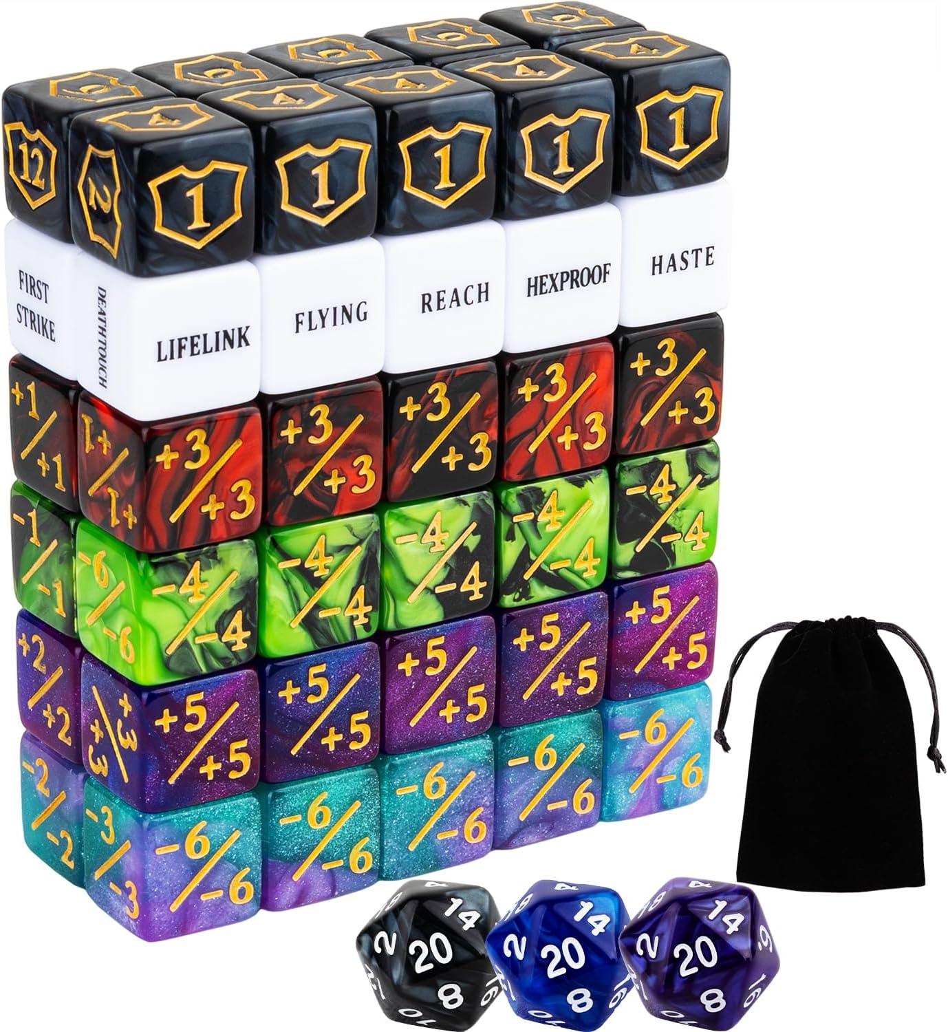 MTG Dice Set