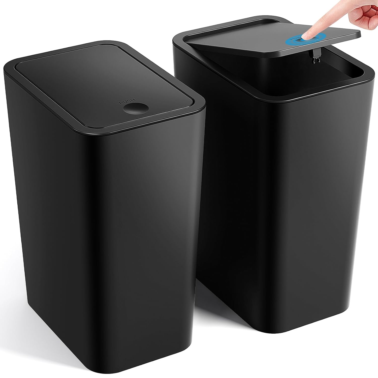 2-Pack Trash Cans